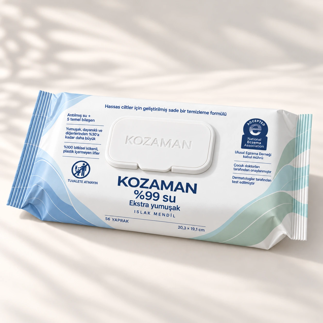 KOZAMAN wet wipes pack